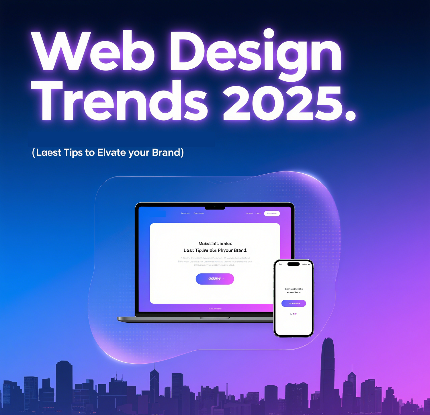 網頁設計趨勢2025:提升您的品牌形象的最新技巧